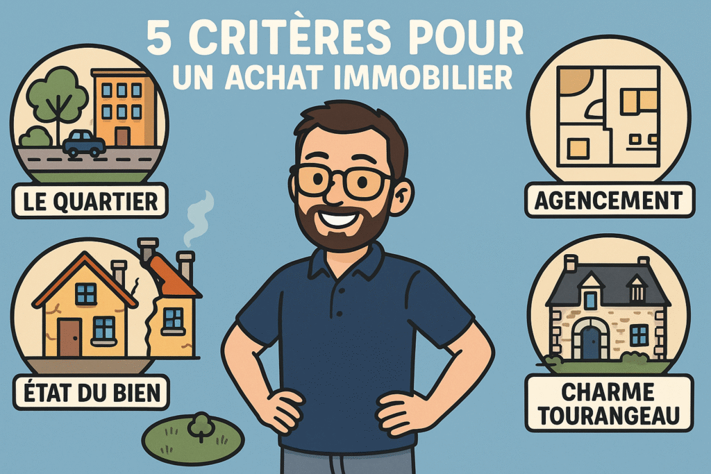 Immobilier-blere-5 CRITÈRES POUR UN ACHAT IMMOBILIER